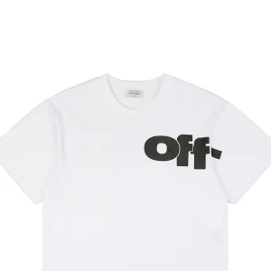 Off-White Bold Typography Logo T-shirt White