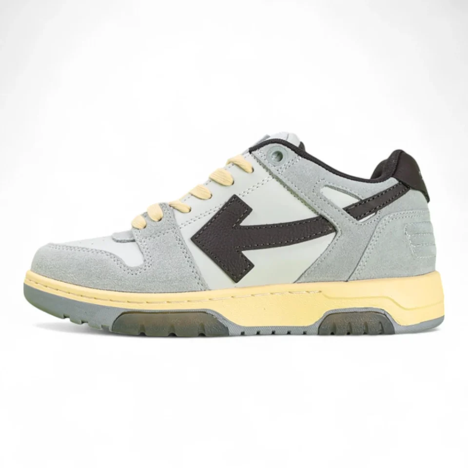 Off-White Out of Office Low 'Light Grey Anthracite'