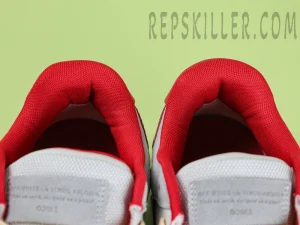 Off-White Out of Office Low 'Light Grey Red'12
