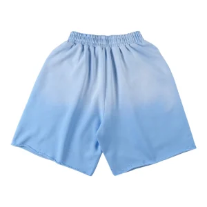 Sp5der 555555 Cut Sweatshirt Shorts Blue