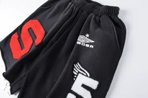 Sp5der 555555 Cut Sweatshirt Shorts6