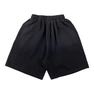 Sp5der 555555 Cut Sweatshirt Shorts Black