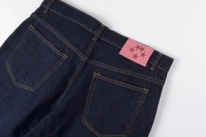 Sp5der 555555 Denim Unisex Casual Shorts5