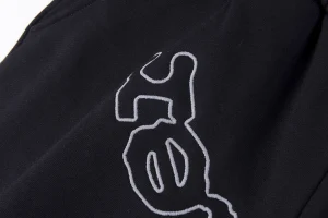 Sp5der Embroidered Logo Casual Shorts7