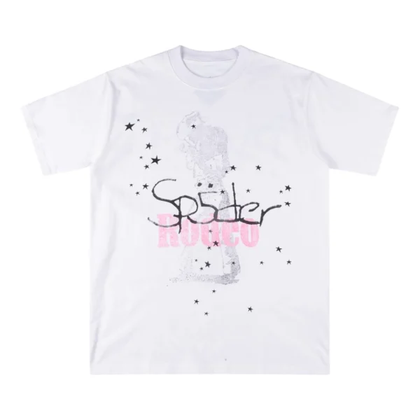 Sp5der Rodeo Cowboy Graphic T-shirt