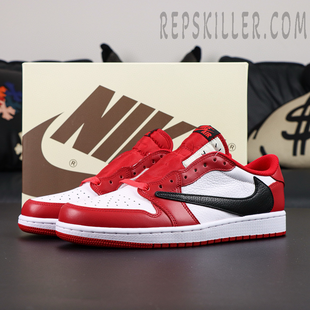 Travis Scott x Jordan 1 Low “Chicago” Custom