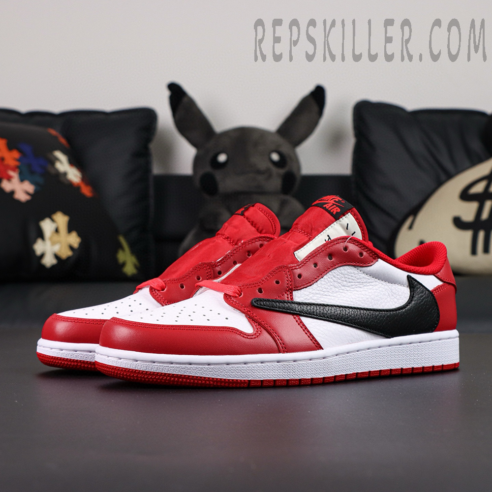 Travis Scott x Jordan 1 Low “Chicago” Custom