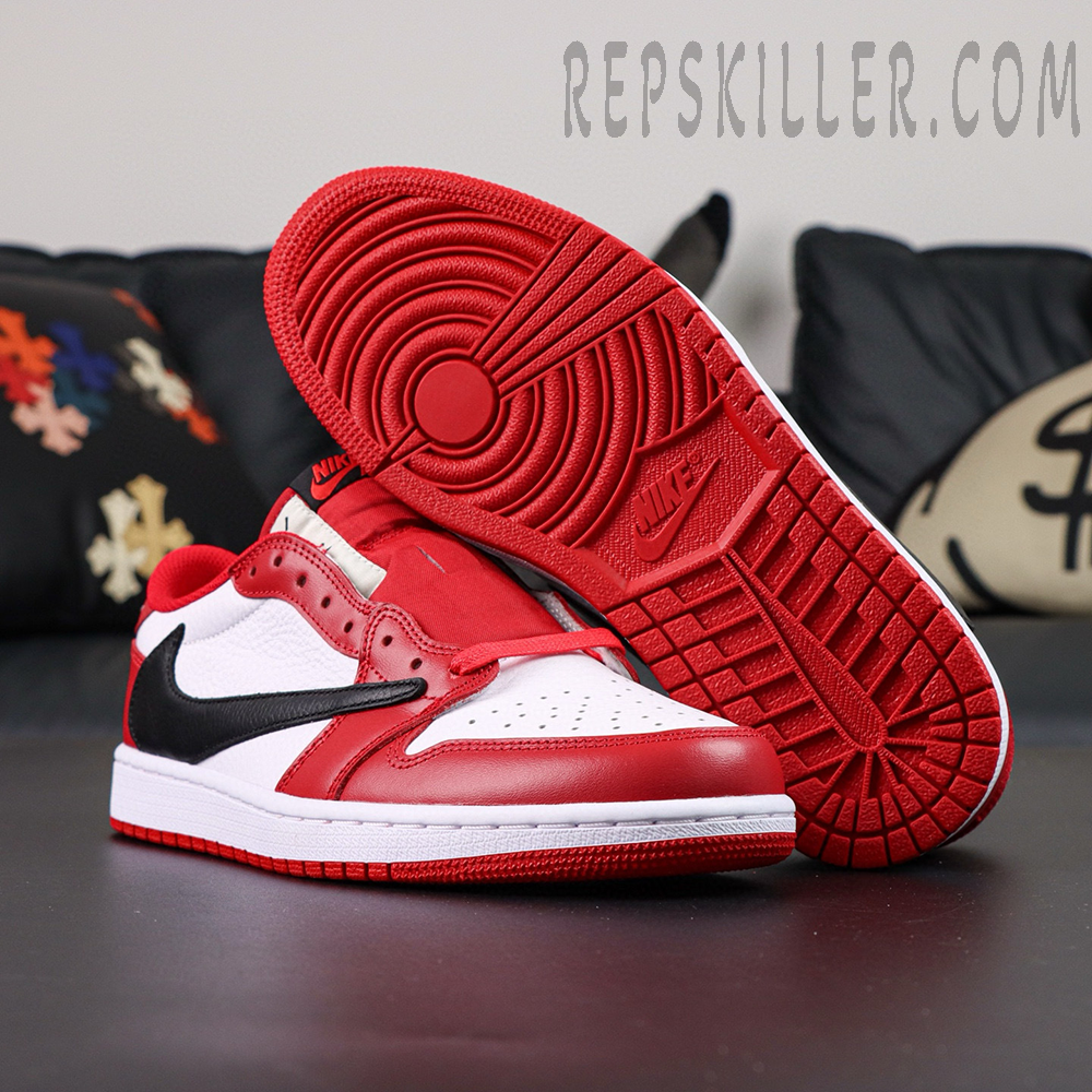 Travis Scott x Jordan 1 Low “Chicago” Custom