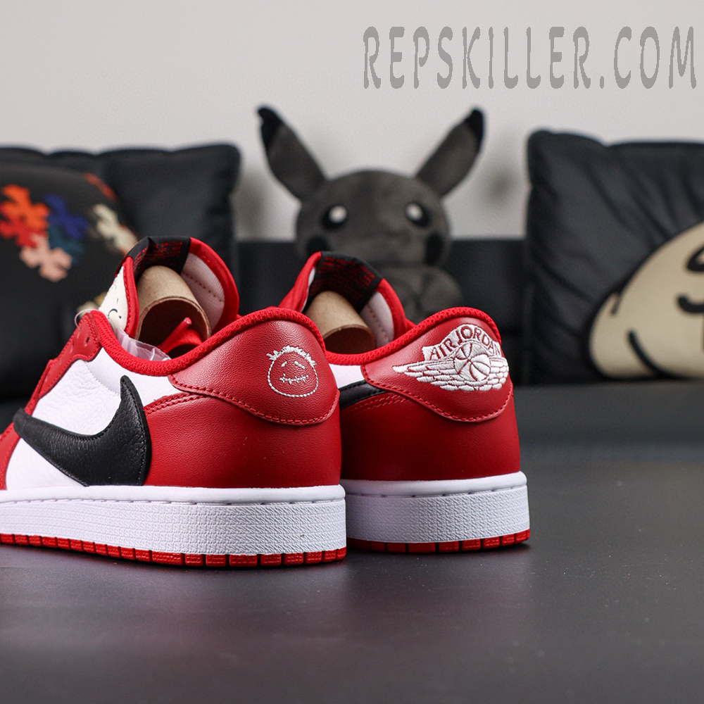 Travis Scott x Jordan 1 Low “Chicago” Custom Heels