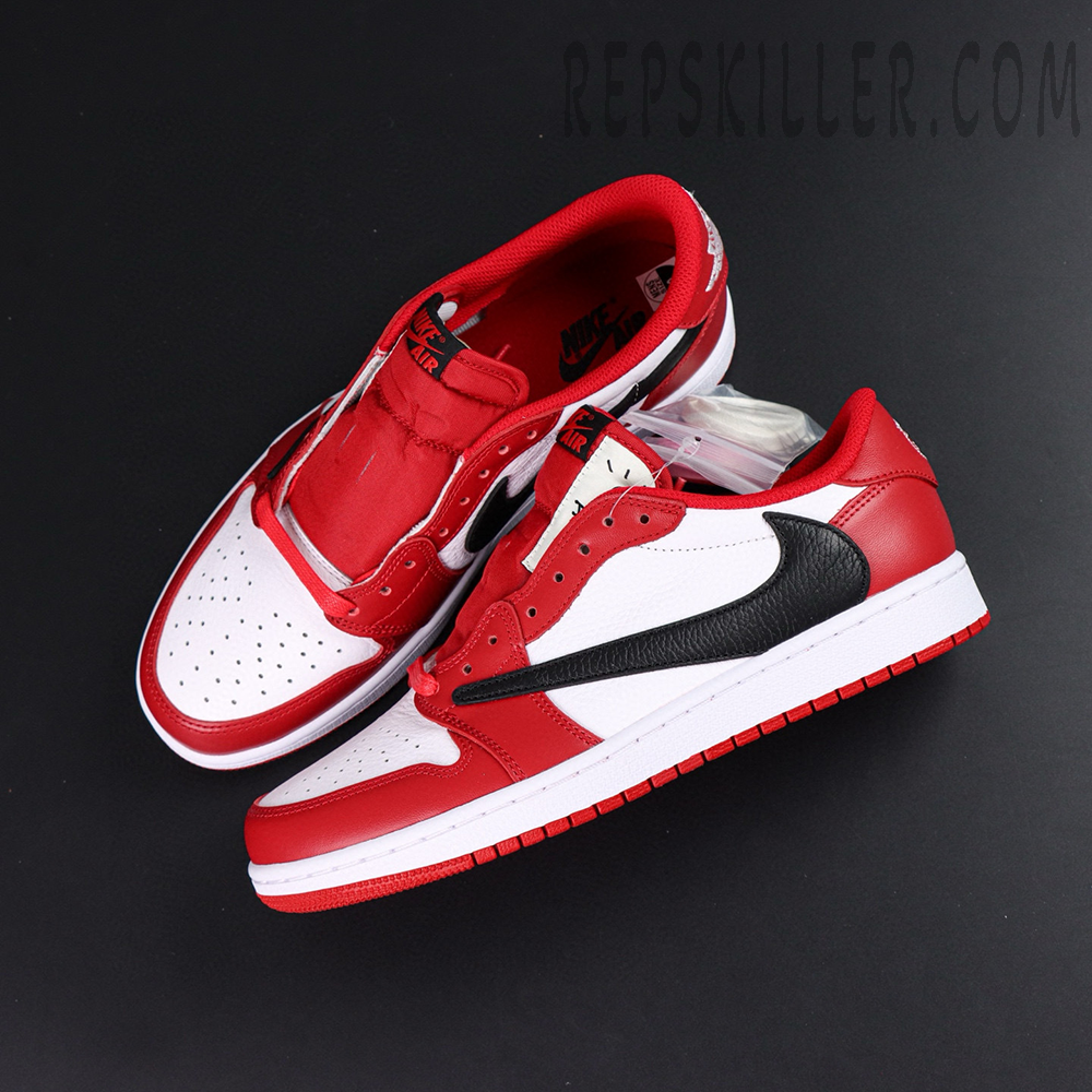 Travis Scott x Jordan 1 Low “Chicago” Custom