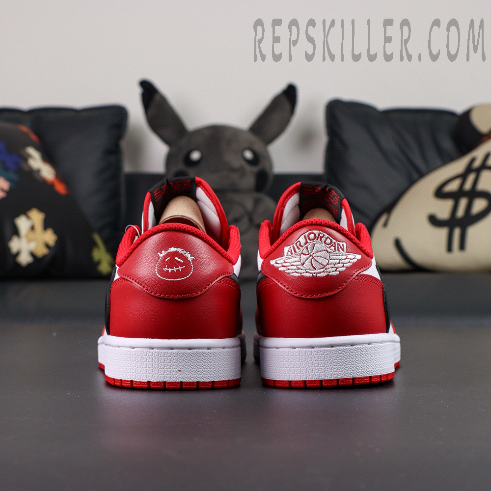 Travis Scott x Jordan 1 Low “Chicago” Custom Heels