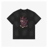 We11done Neon Little Monster Print T-shirt