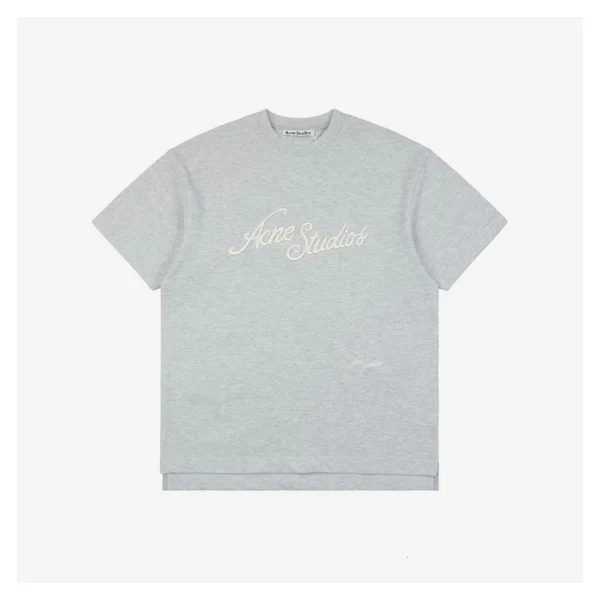 Acne Studios Raised Embroidered Logo T-shirt