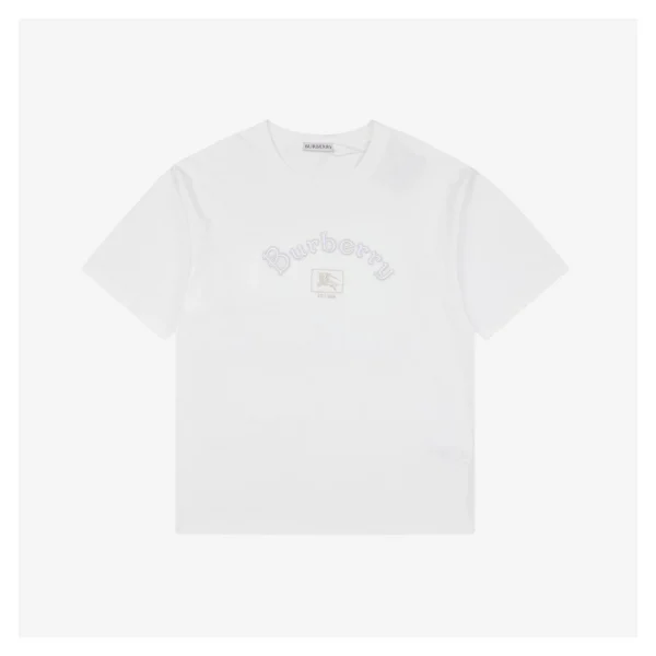 BBry Half-Arch Embroidered Equestrian Logo T-shirt White