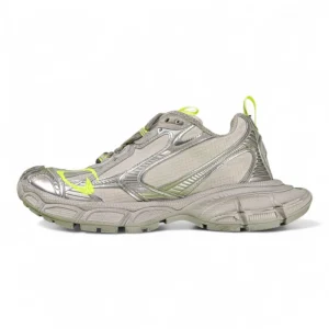 Balenciaga 3xl Ripstop Sneaker in Taupe/Fluo Yellow
