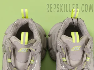 Balenciaga 3xl Ripstop Sneaker in Taupe:Fluo Yellow12