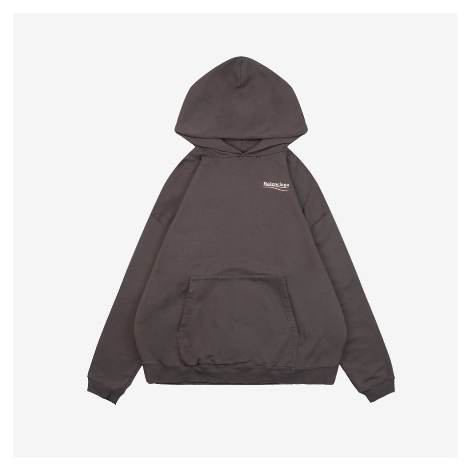 Balenciaga Cracked Cola Logo Hoodie