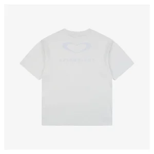 Balenciaga Heart Logo Paris T-shirt White
