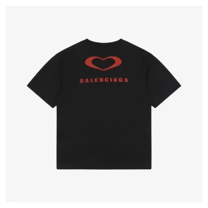Balenciaga Heart Logo Paris T-shirt