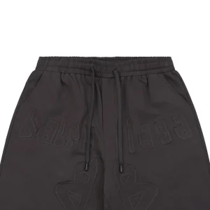 Balenciaga Letter Patch Embroidered Shorts