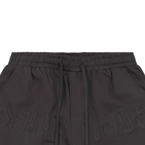 Balenciaga Letter Patch Embroidered Shorts