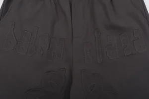 Balenciaga Letter Patch Embroidered Shorts7.jpeg