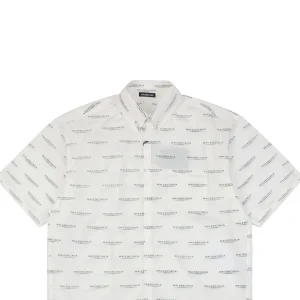 Balenciaga Paris Exclusive Allover Logo T-Shirt