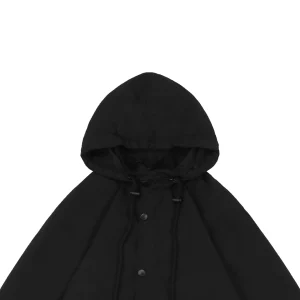 Balenciaga Red Tape Logo Hooded Jacket