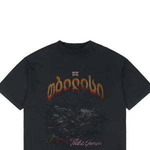 Balenciaga Tbilisi Night View Print T-shirt