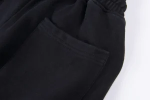 Hellstar Black Flame Graphic Pants2
