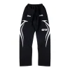 Hellstar Black Flame Graphic Pants