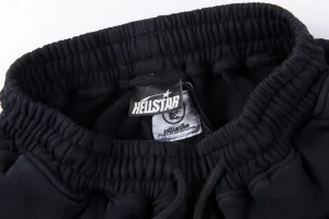 Hellstar Black Flame Graphic Track Pants7