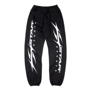 Hellstar Black Flame Sports Pants