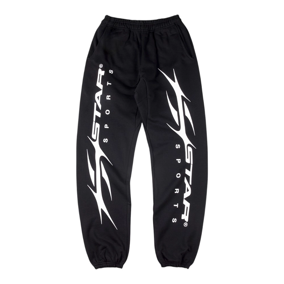 Hellstar Black Flame Sports Pants