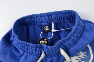 Hellstar Blue Flame Graphic Pants3