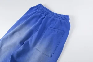 Hellstar Blue Flame Graphic Pants7