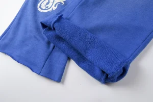 Hellstar Blue Flame Graphic Pants8