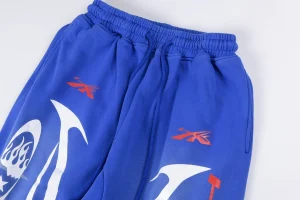 Hellstar Blue Racing Graphic Pants11