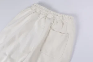Hellstar Flame Graphic Cream Pants4