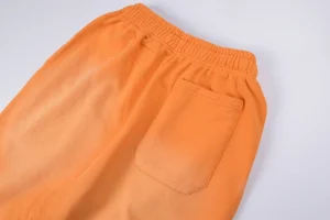 Hellstar Flame Logo Orange Pants2