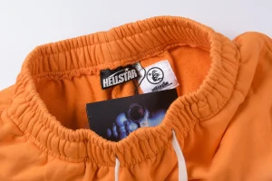 Hellstar Flame Logo Orange Pants7