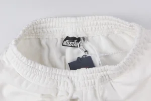 Hellstar Gothic Logo Straight-Leg White Sweatpants6