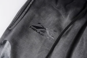 Hellstar Gradient Flame Jogger Black:Grey Pants3