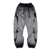Hellstar Gradient Flame Jogger Black/Grey Pants