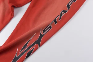 Hellstar Gradient Flame Logo Sports Red Pants9