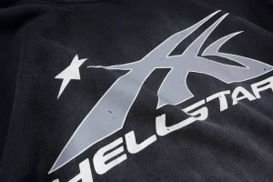 Hellstar Graffiti Retro Flame Portrait Hoodie10