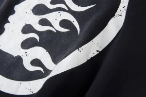 Hellstar Graffiti Retro Flame Portrait Hoodie13
