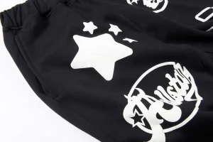 Hellstar Graphic Logo Sweatpants Black Pants1