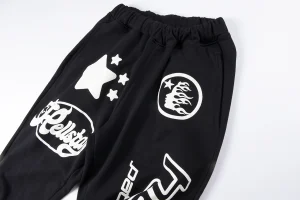 Hellstar Graphic Logo Sweatpants Black Pants3