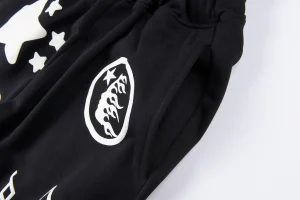 Hellstar Graphic Logo Sweatpants Black Pants5